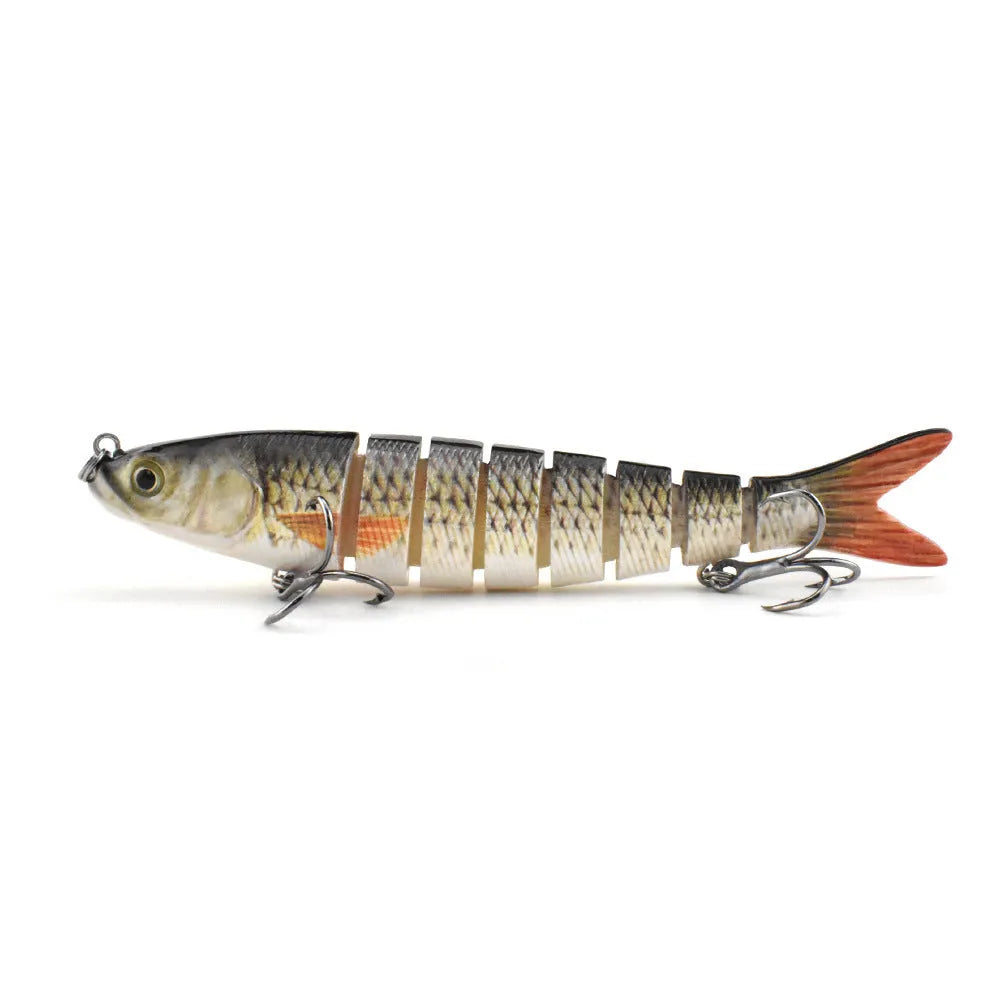 Eight Fish hard plastic fishing lure measuring 133mm, shown in a selection of available colour options.