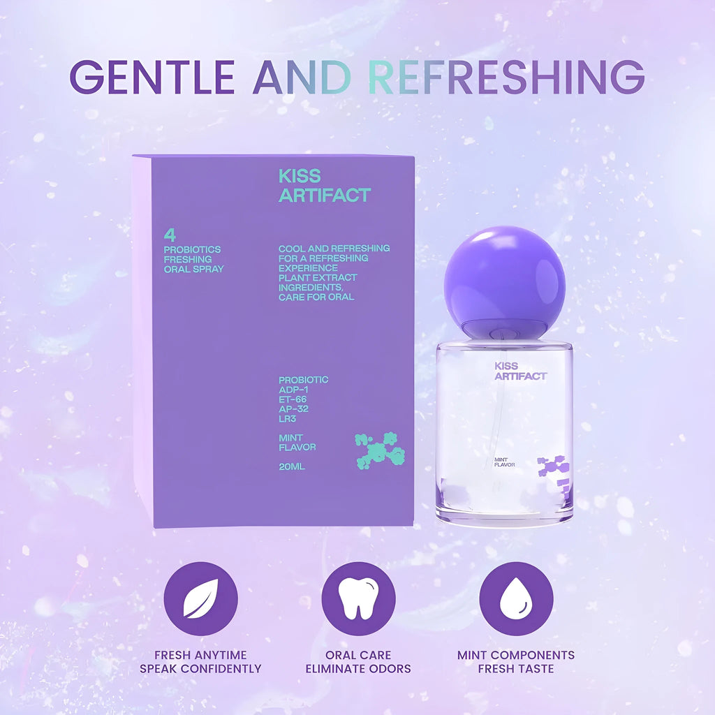 20ml portable oral spray bottle for probiotic hydration care