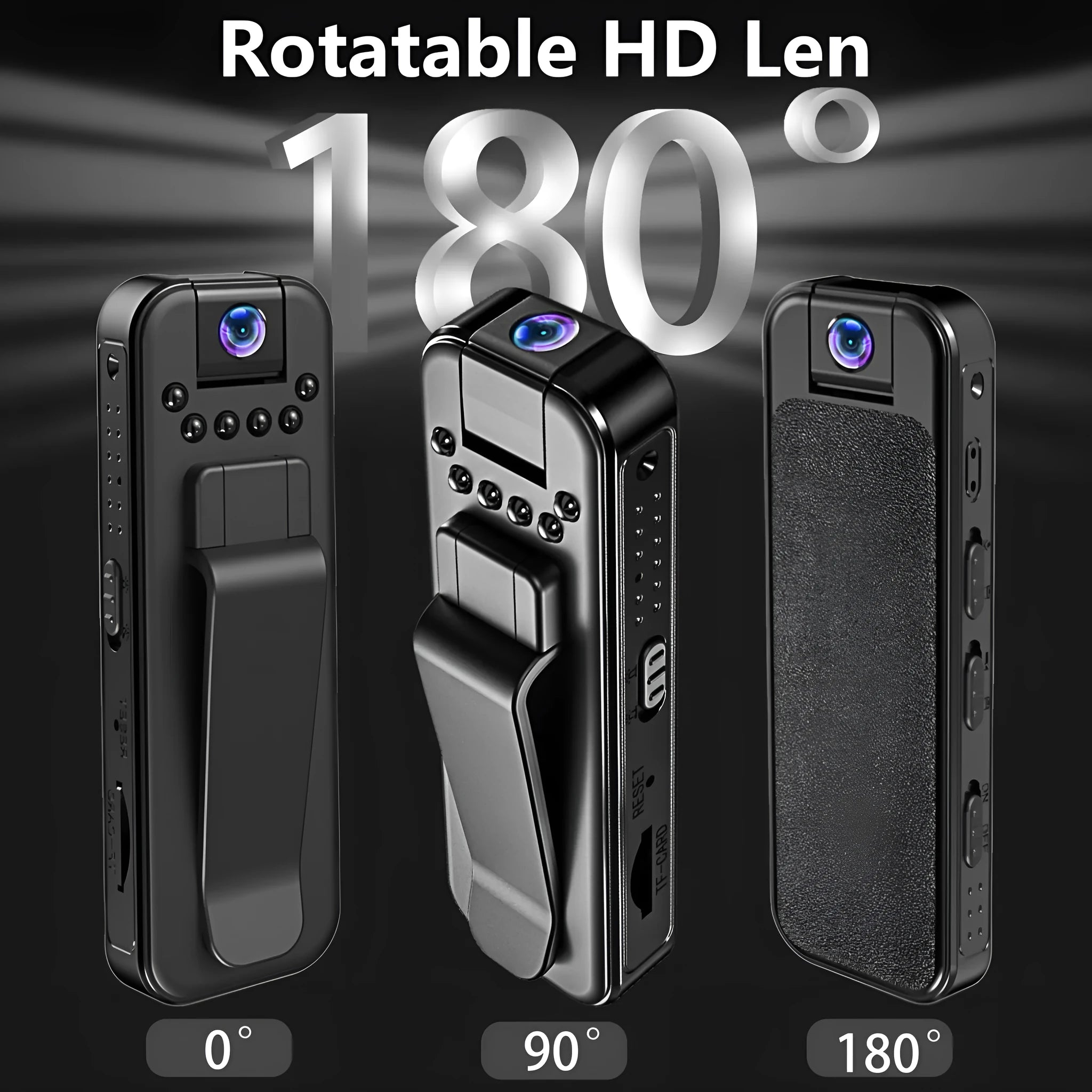L7 HD conference recorder with infrared night vision and wifi connectivity for indoor and outdoor use