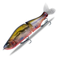 185mm soft plastic bass fishing lure in swimming bait design with colour options