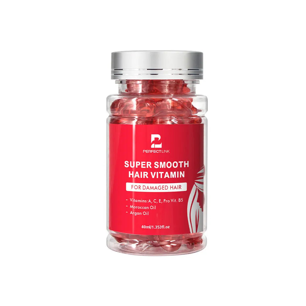 40ml plastic bottle hair care essential oil for frizzy hair treatment in six colour options