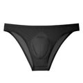 Ice silk low waist seamless briefs in six colour options showing ultra-thin thread construction
