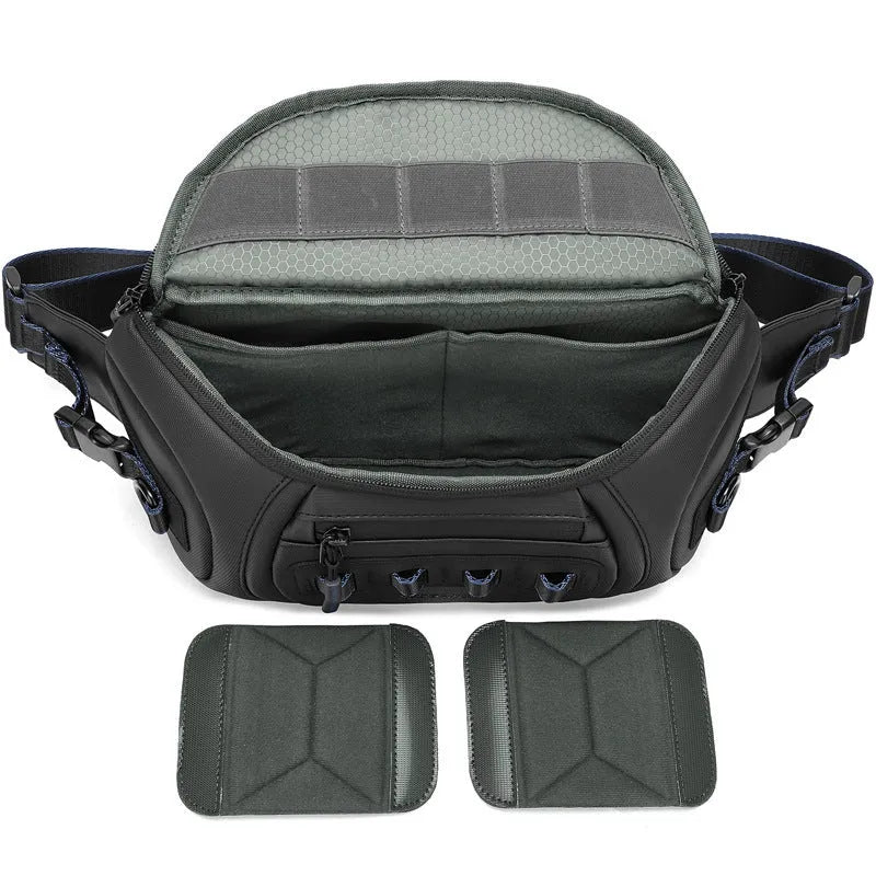 Waterproof Oxford cloth DSLR camera shoulder bag in black, grey or green colours