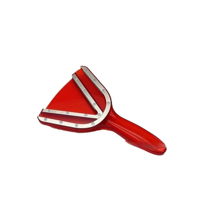 Adjustable telescopic bottle opener in ABS plastic with ergonomic handle in clear, red, or transparent grey colour options