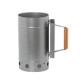 Zinc-iron alloy outdoor charcoal fire igniter with point carbon barrel style.