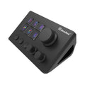 Visual Keyboard N3 programmable silicone USB keypad in black or white with data cable.