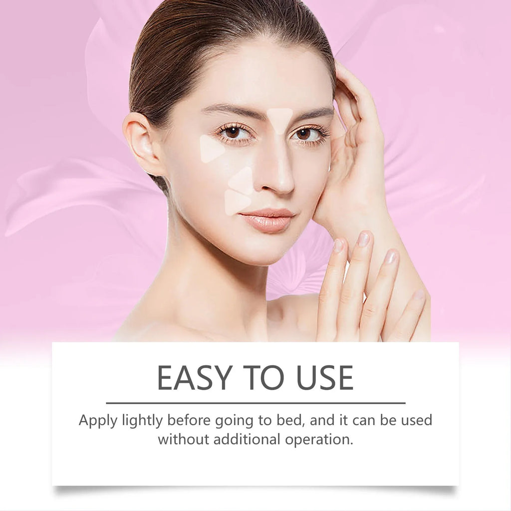 144 pack facial fine lines nursing adhesive patches with hyaluronic acid formula
