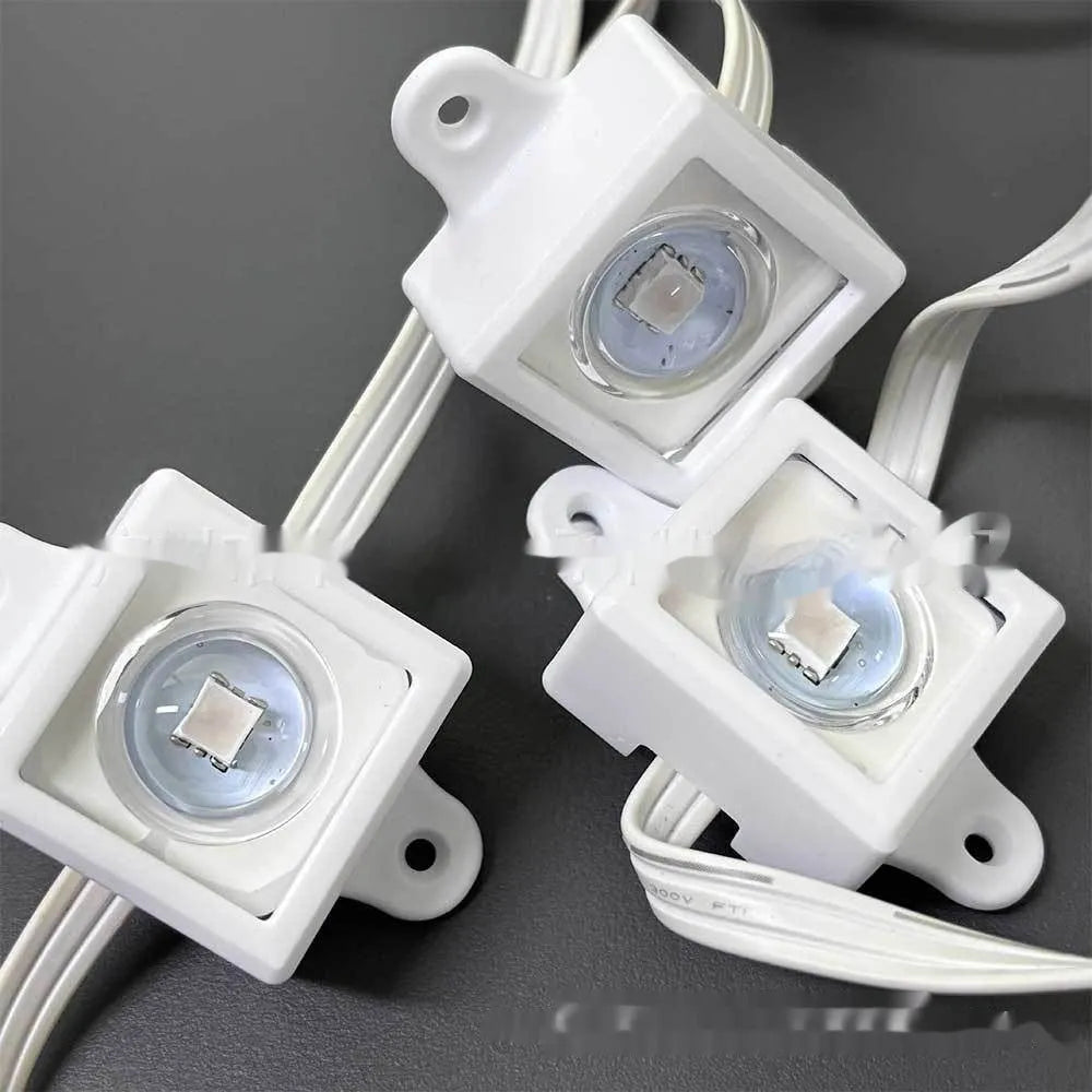 White plastic LED light protective cover lampshade, shown with dimensions 1.7cm by 6cm.