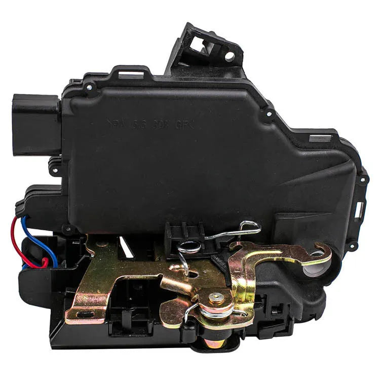 Black Golf 4 and Passat B5 left door lock block replacement part for front or rear door positions