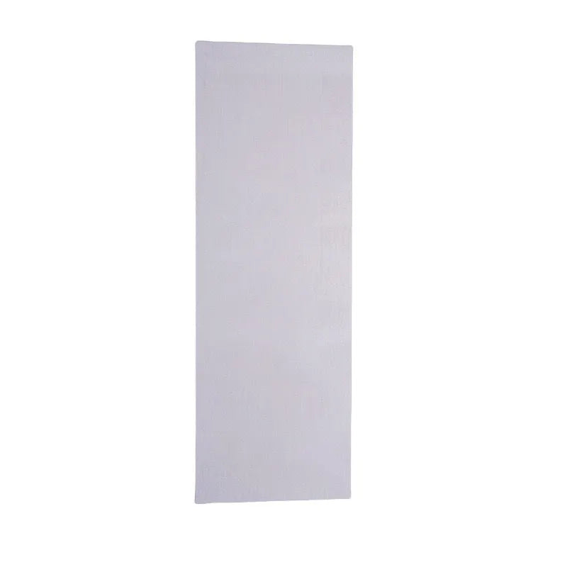 Stainless steel cream scraper with polygon pattern for textured cake decorating