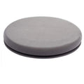 360-degree rotating car seat cushion with non-slip base for elderly mobility aid.