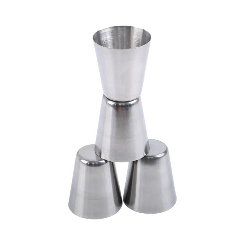 30 ml stainless steel wine glasses in PU leather cup cover with cup holder for outdoor travel