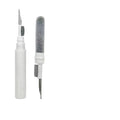 Earphone cleaning pen with ABS plastic body in black colour for dust removal