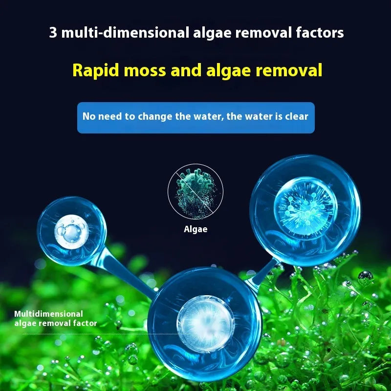 Ecological algae removal king fish tank algaecide in 300ml 700ml 1100ml sizes