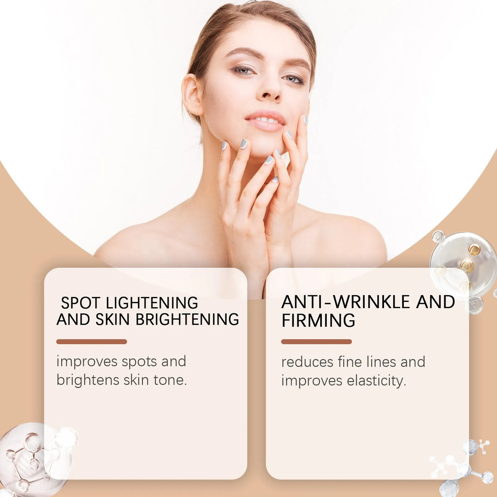 30g wrinkle-fading facial mask with collagen and botanical extracts.