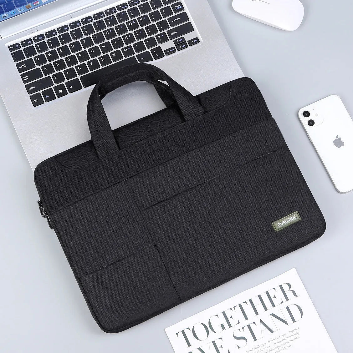 Waterproof Oxford cloth 15.6-inch laptop bag for business in a choice of colours.