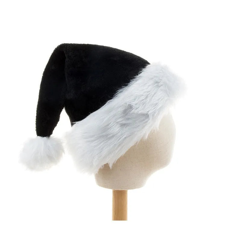 Thickened polyester Christmas hat in European classical style measuring 56x30cm