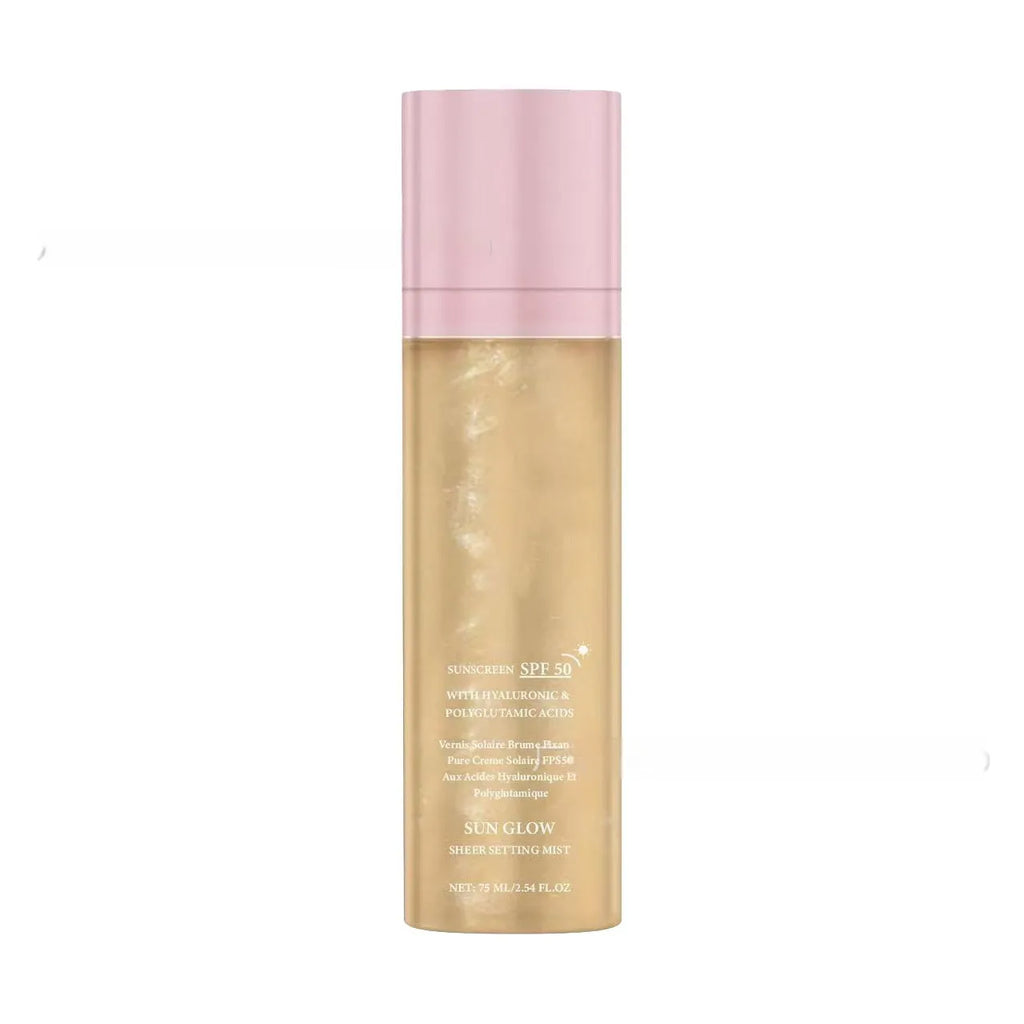 75ml facial mist spray bottle with moisturising and nourishing toner formula
