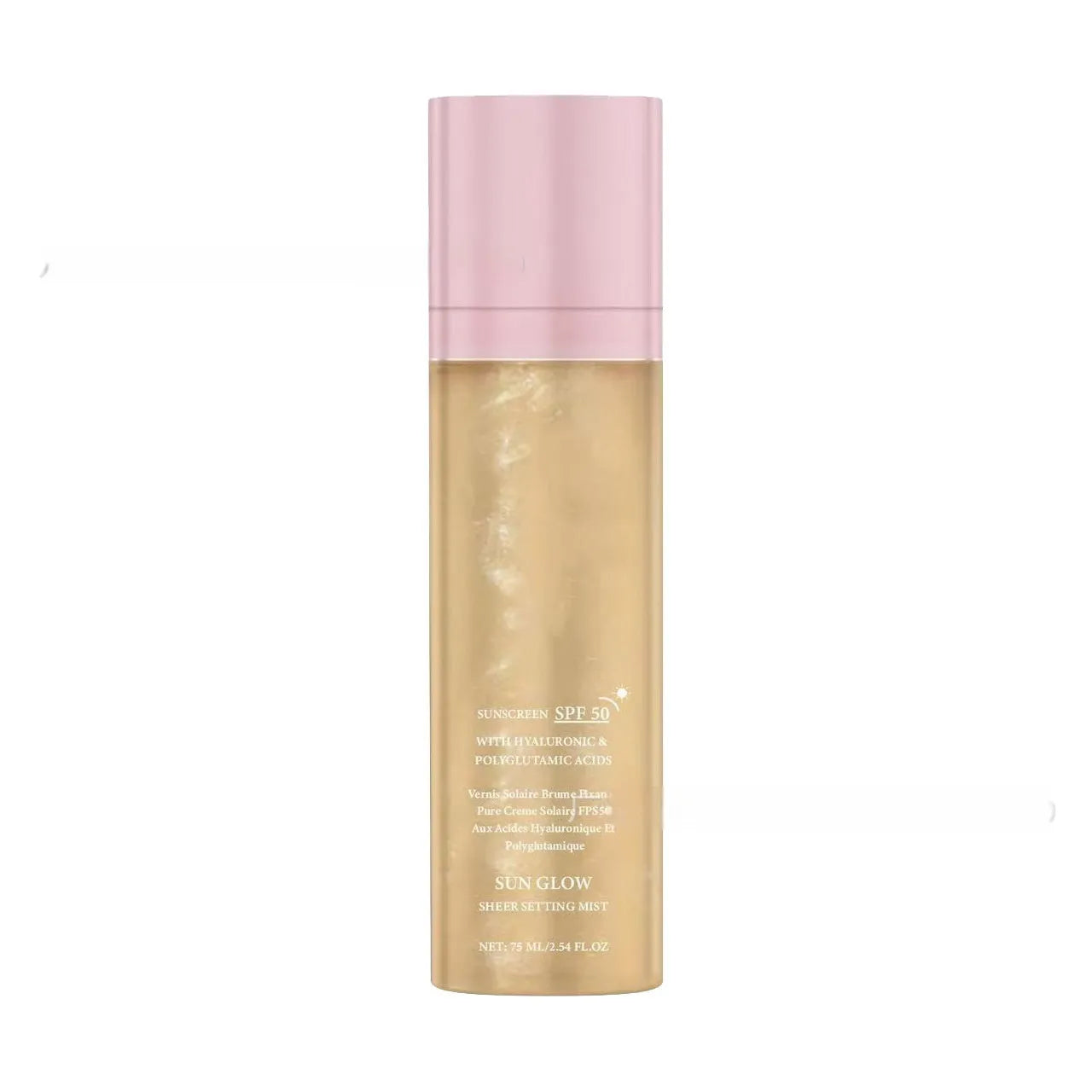 75ml facial mist spray bottle with moisturising and nourishing toner formula