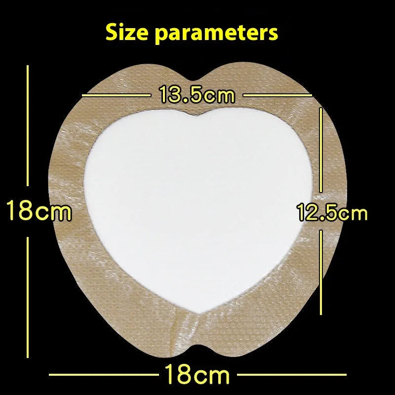Skin colour silicone gel foam bedsore sticker for medical pressure relief
