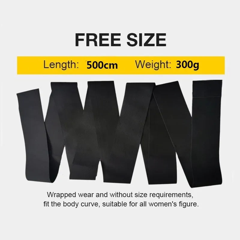 Women's waist trainer exercise restraint belt in multiple length options from 1 to 8 metres long