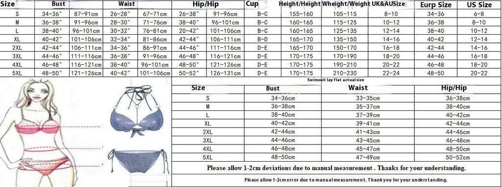 Plus size women's quick-drying polyester swimsuit set in split skirt bikini style with briefs