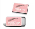Eyebrow cream kit showing 10g dye ointment and an eyebrow brush for natural brow definition.
