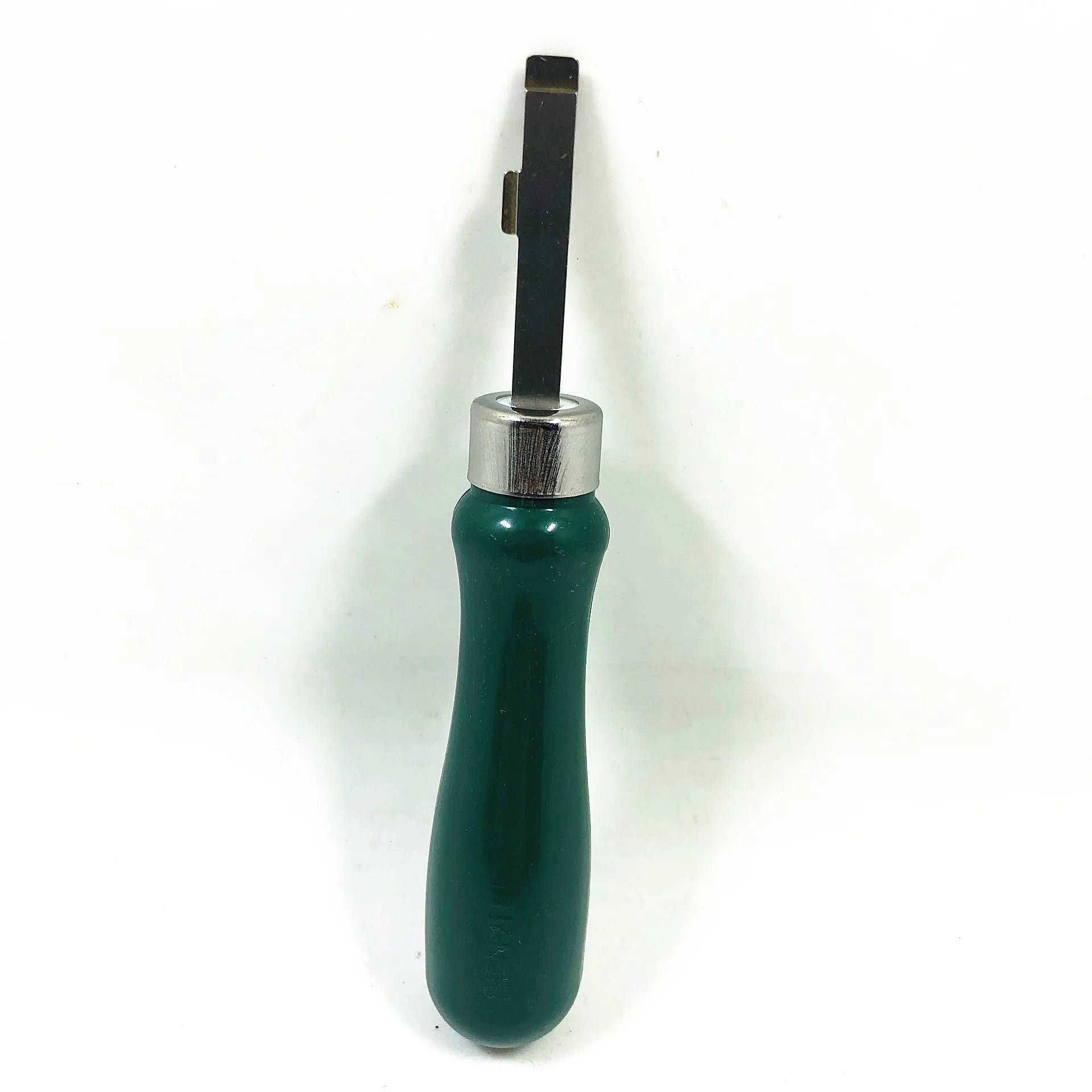 Watch back case opener tool with alloy plastic construction showing pry knife design options
