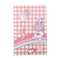 Cartoon A5 notebook with 30 sheets featuring cute bear design, measuring 148 x 210 mm